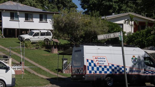 Aboriginal Aubrey Donahue slain by police at this residence in Love Street Mareeba. Picture: Brian Cassey