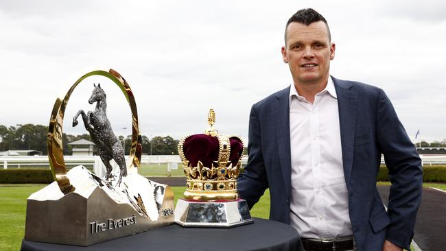 Joe Pride isn’t concerned about the weight of history against Private Eye in the Stradbroke Handicap. Picture: Jonathan Ng