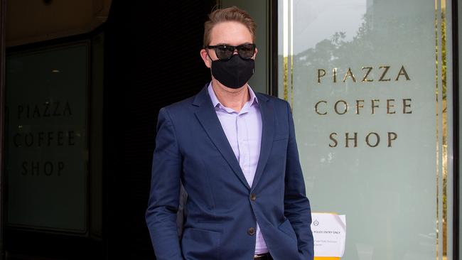 Paul Douglas Frost is seen leaving the Downing Centre courts in Sydney. Picture: NCA NewsWire/Bianca De Marchi