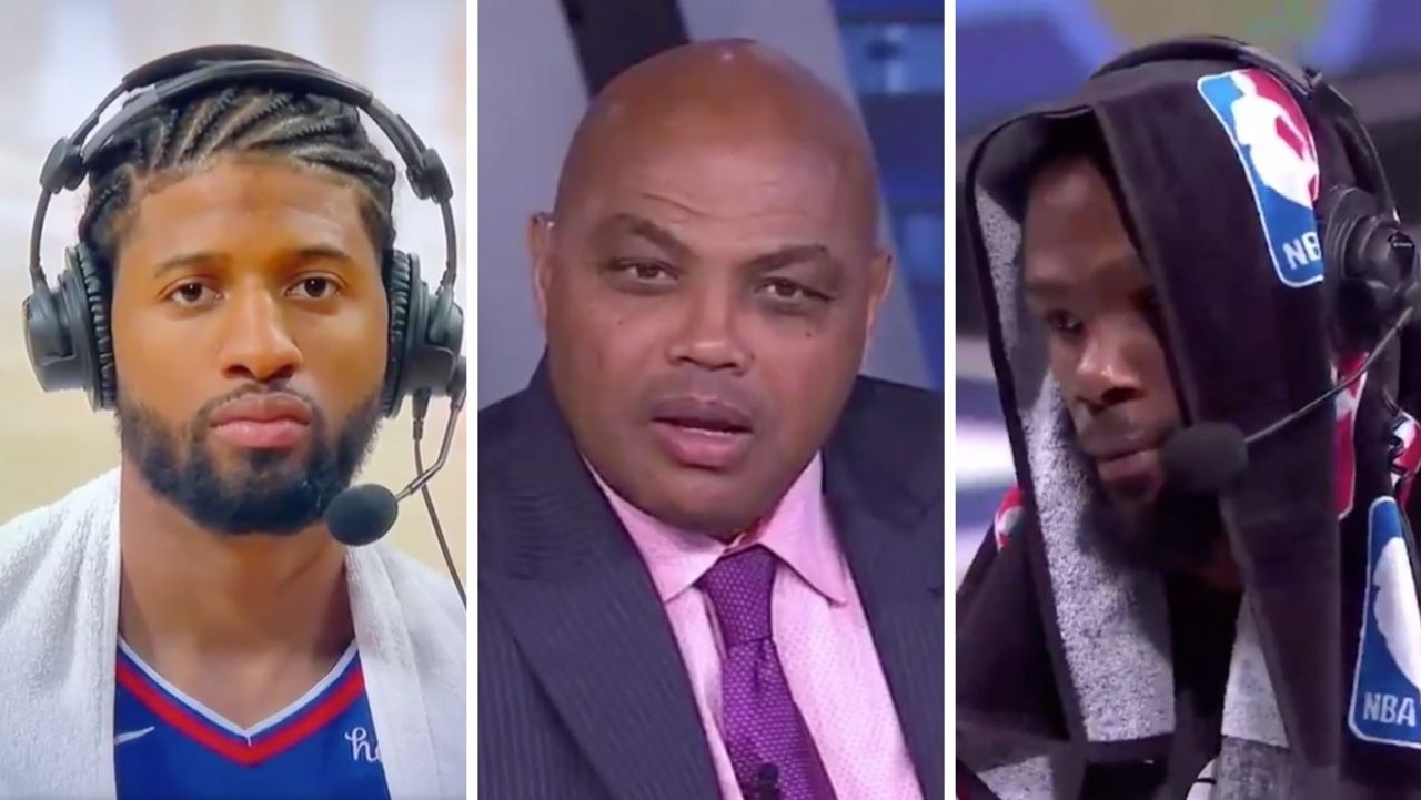 Charles Barkley enjoyed the tension with Paul George and Kevin Durant.