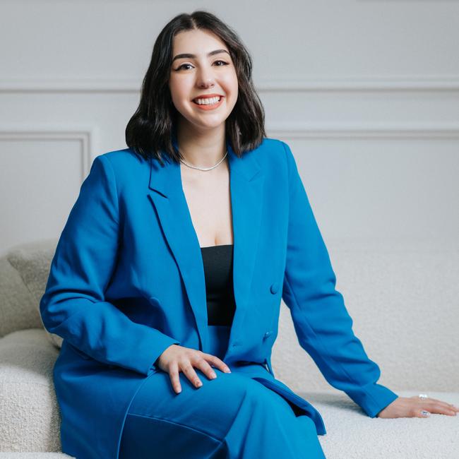 Tina Grasso, founder of Chouchou Intimates, has an entirely Gen Z team. Picture: Supplied