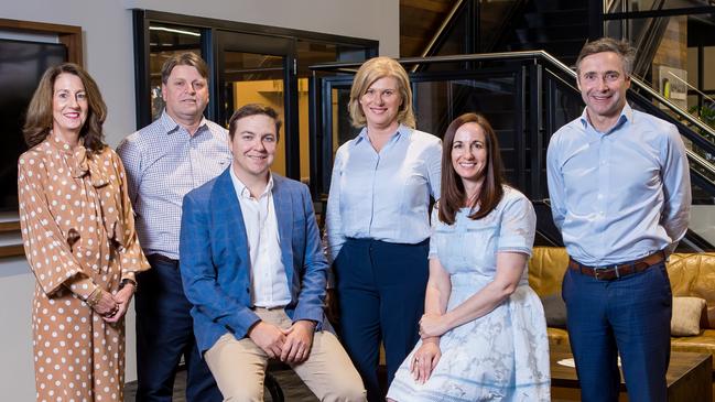 NEW TEAM: The new board of Toowoomba's community-based drug rehabilitation centre Sunrise Way are (from left) Liz Wagner, Kent Burling, Jaden Frame, Michelle Cherry, Shirley Anne Gardiner and Danny Clifford