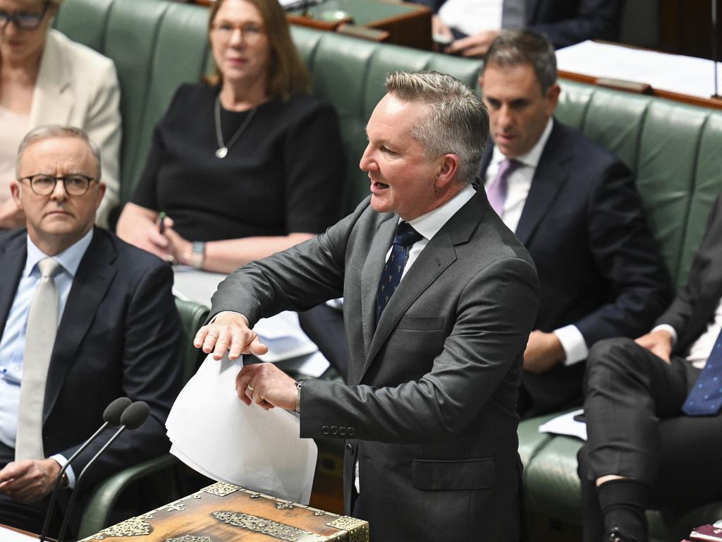 Climate and Energy Minister Chris Bowen. Picture: Martin Ollman/NCA NewsWire