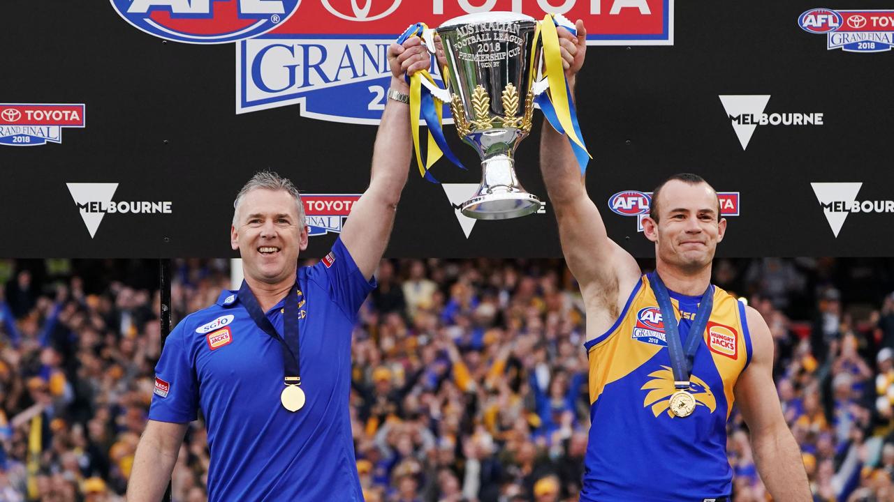 The 2019 Grand Final winners will do this in the daylight once again. (Photo by Michael Dodge/AFL Media/Getty Images)