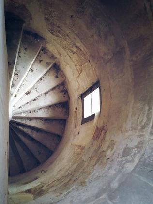 One of the building’s stunning staircases.