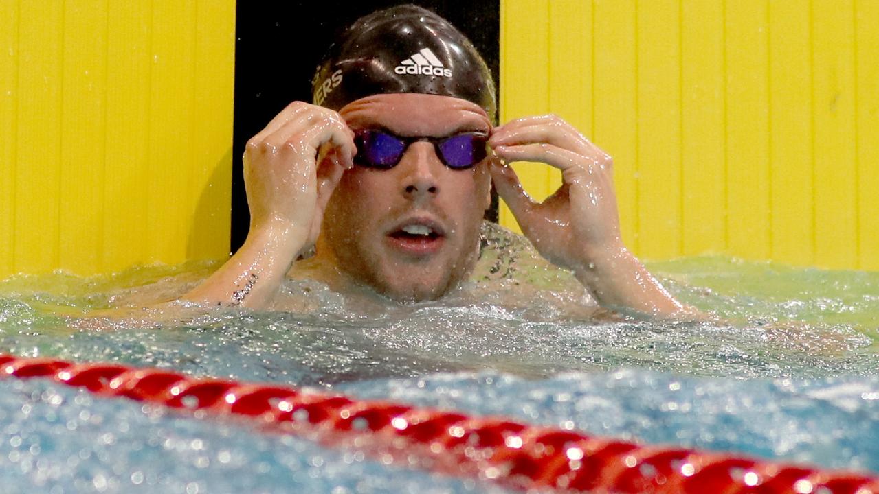 Kyle Chalmers swum a PB in his 100m freestyle win.