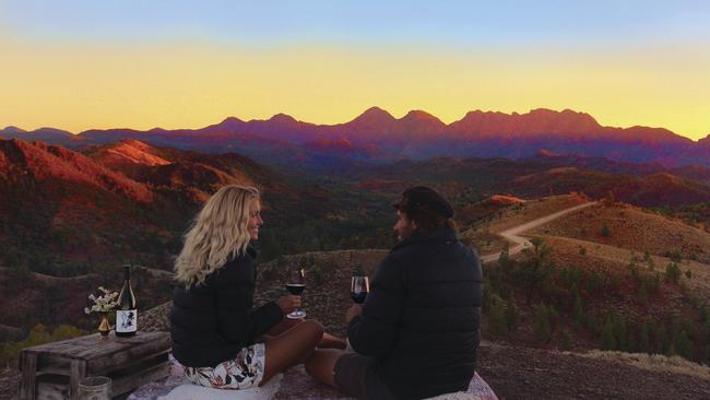 Razorback Lookout in the Flinders Ranges. Picture: Elise Cook - SA Tourism Commission