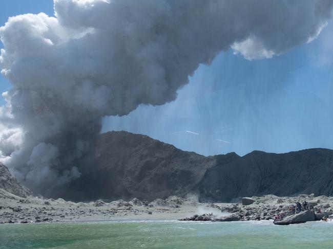 White Island Volcano eruption in New Zealand - 