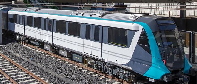 Australia's first ever driverless metro passenger train which can reach speeds of up to 100km/hour.