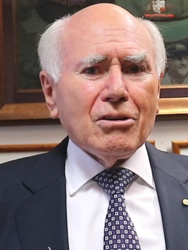 Former Prime Minister John Howard advertisement endorsing Tony Abbott for Warringah. 