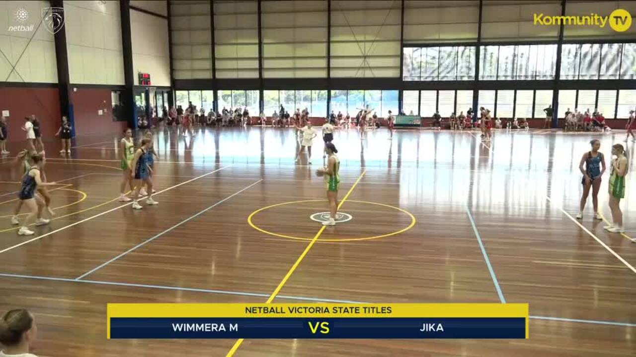 Replay: Wimmera Mallee v Jika (Open)—2025 Netball Victoria State Titles Day 3