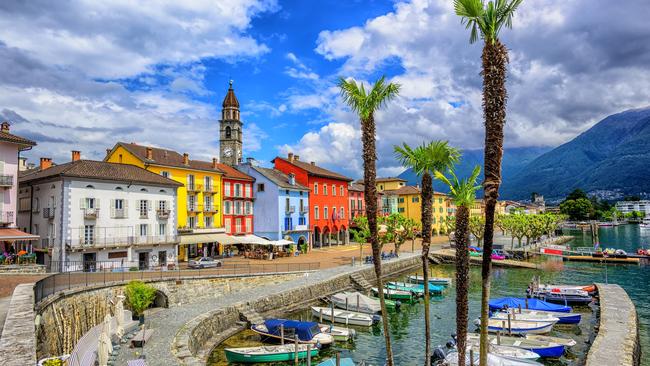 A slice of Italy in Switzerland’s Ascona on Lago Maggiore.