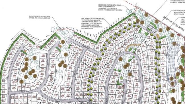 Plans for a 250-lot lifestyle resort at Gulmarrad before Clarence Valley Council