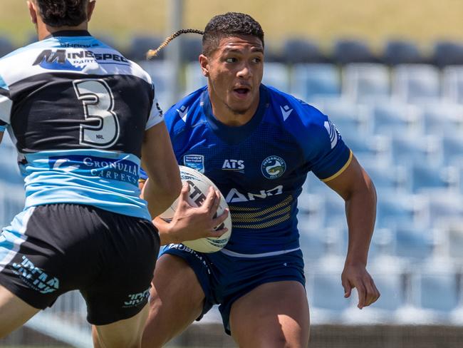 Parramatta’s Devonte Vaivela had a day out against the Bears. Picture: Adam Wrightson Photography