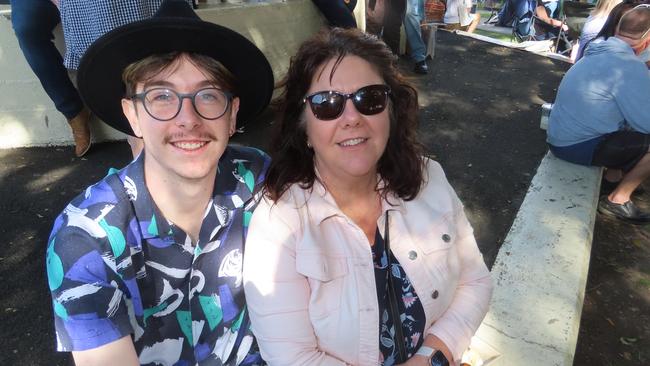 Jayden and Gillian Muller at the Relish Food & Wine Festival.
