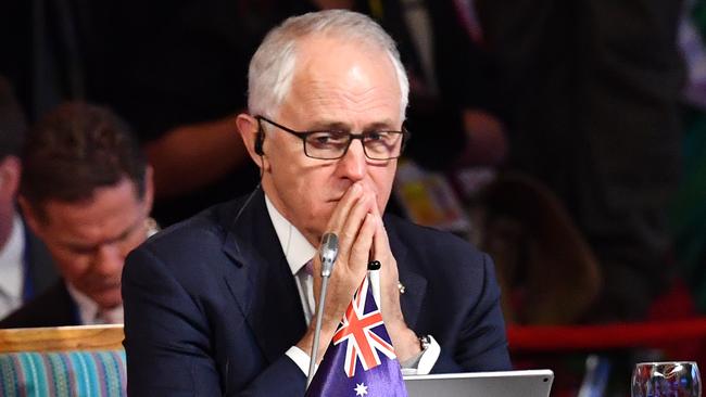 Malcolm Turnbull at the East Asia Summit in Manila. Picture: AAP