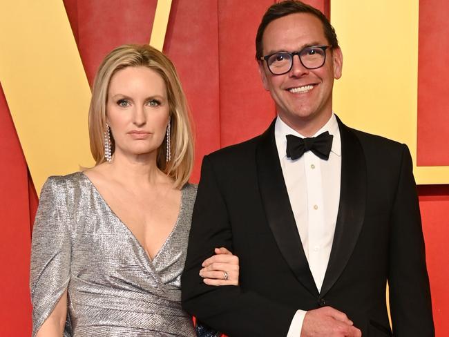 James Murdoch and Kathryn Hufschmid have attacked journalists on this paper and on Sky News for ‘ongoing denial’ about global warming. Picture: Getty