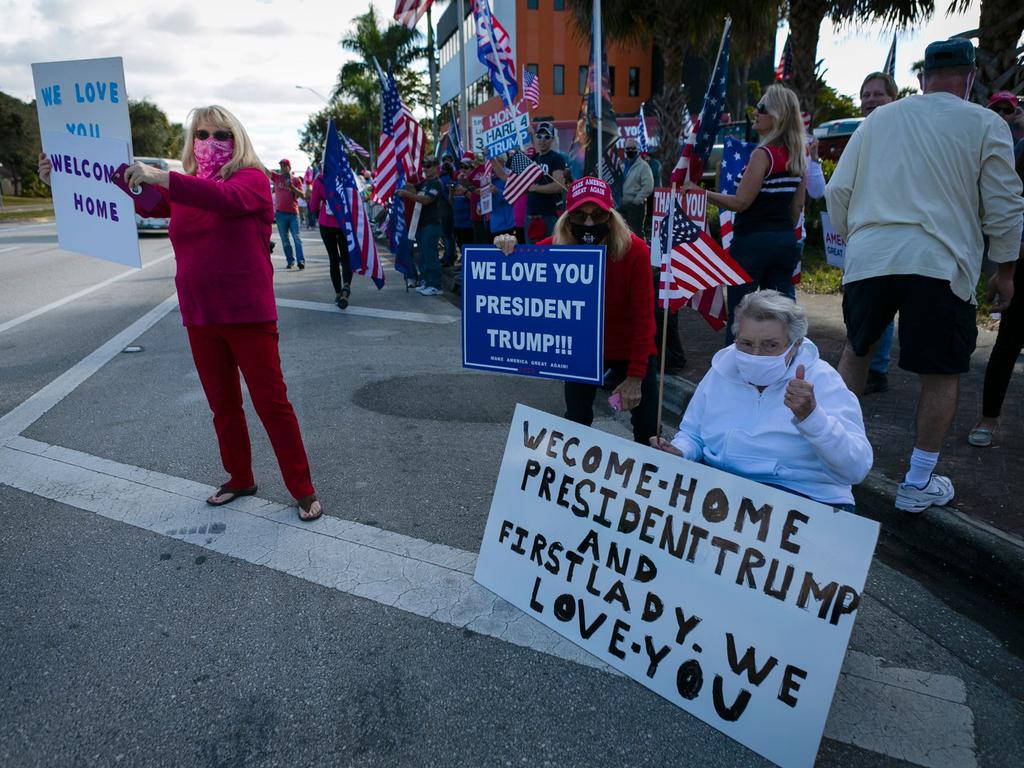 The US remains deeply divided. Picture: AFP