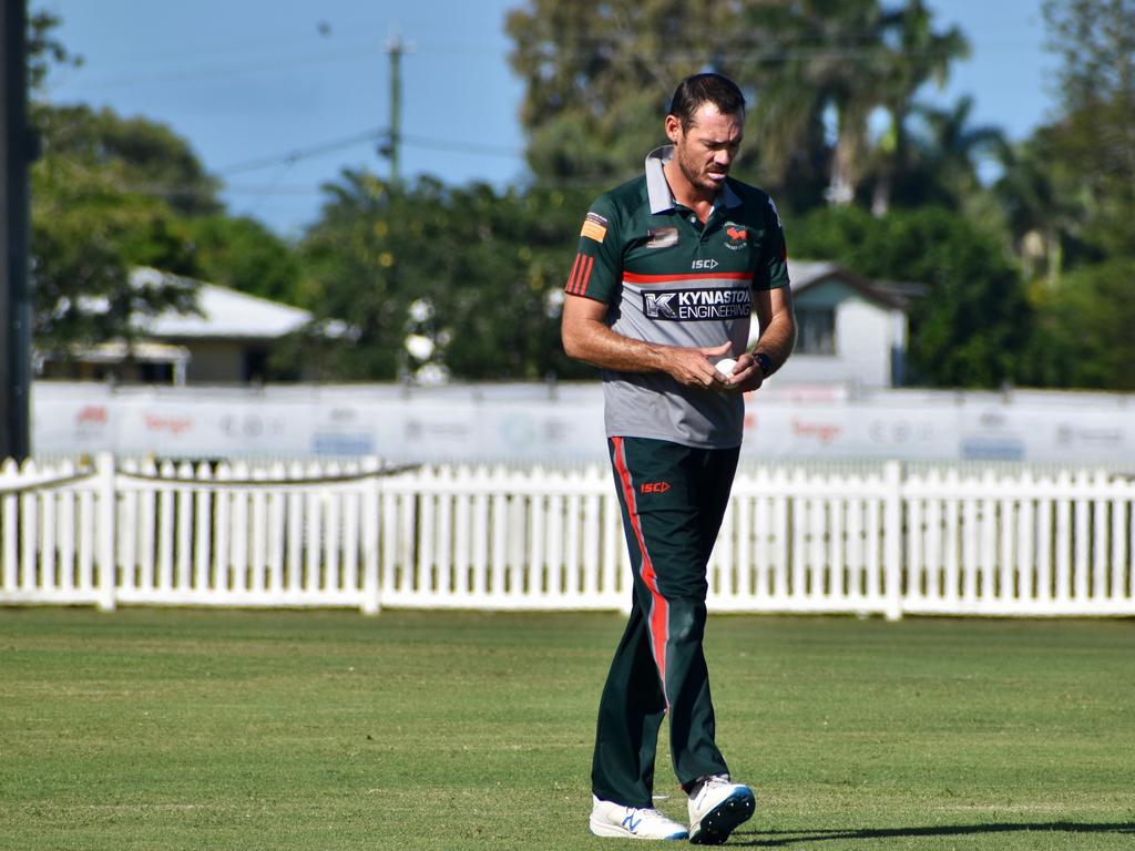 Rob Townsend for Walkerston Cricket Club against Souths Sharks.