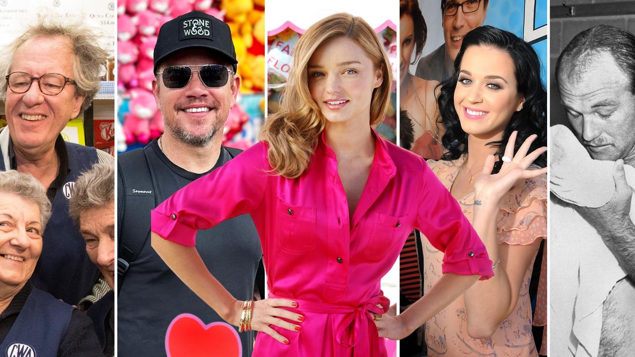 Damon, Wally and Miranda: When celebs visit the Ekka