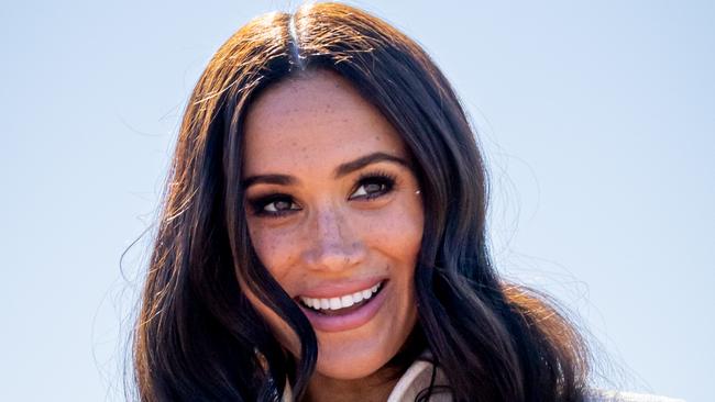 THE HAGUE, NETHERLANDS - APRIL 17: Meghan, Duchess of Sussex attends day two of the Invictus Games 2020 at Zuiderpark on April 17, 2022 in The Hague, Netherlands. (Photo by Patrick van Katwijk/Getty Images)