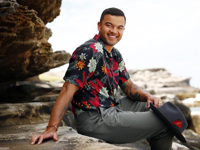 DAILY TELEGRAPH - 12/11/20Portrait of Australian singer Guy Sebastian ahead of Guy performing at Bradfield lunch tomorrow. Pictured at Maroubra today. Picture: Sam Ruttyn