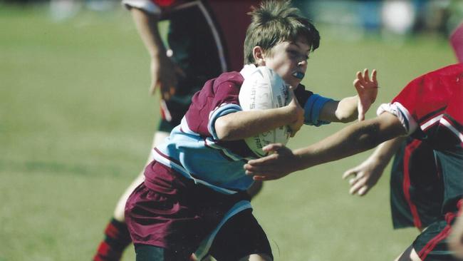 A young James Tedesco. Picture: Supplied