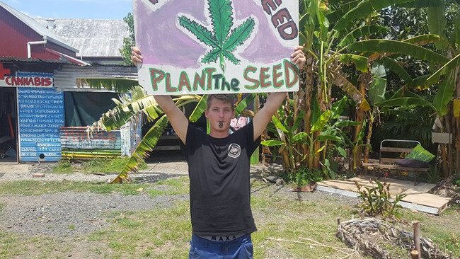 Xavier Phoenix Reynolds pleaded guilty to drugs charges in Caboolture Magistrates court. Picture: Facebook