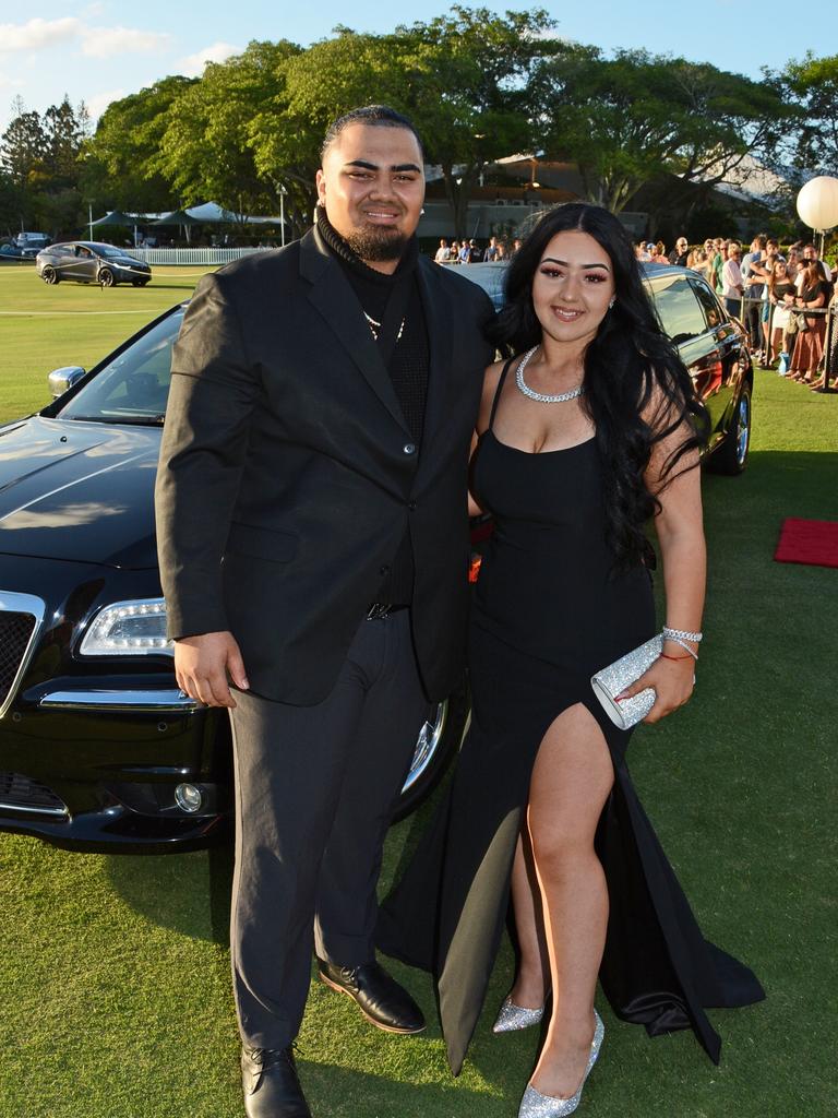 James Bristowe and Sara Kaganovich at Varsity College School Formal at RACV Royal Pines Resort, Benowa. Picture: Regina King.