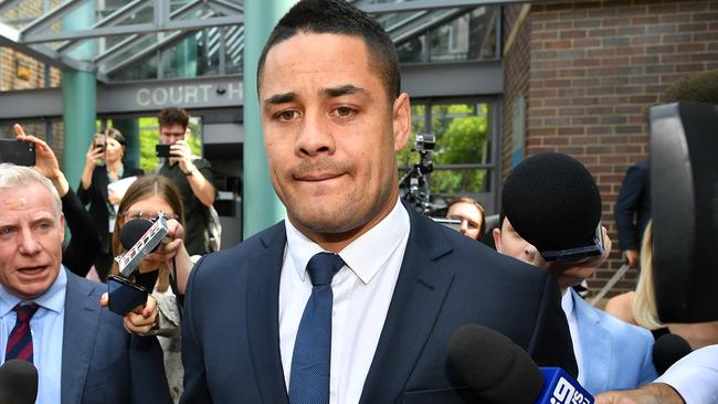 Jarryd Hayne … yep, he’s on the list too. (AAP Image/Joel Carrett) 