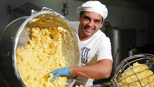 Renowned butter maker Pierre Issa of Pepe Saya butter.