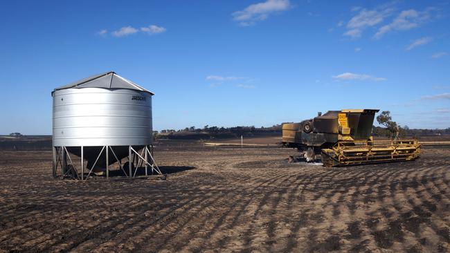 Fires caused by harvesters can damage more than just your machinery. Picture: Keith Pakenham