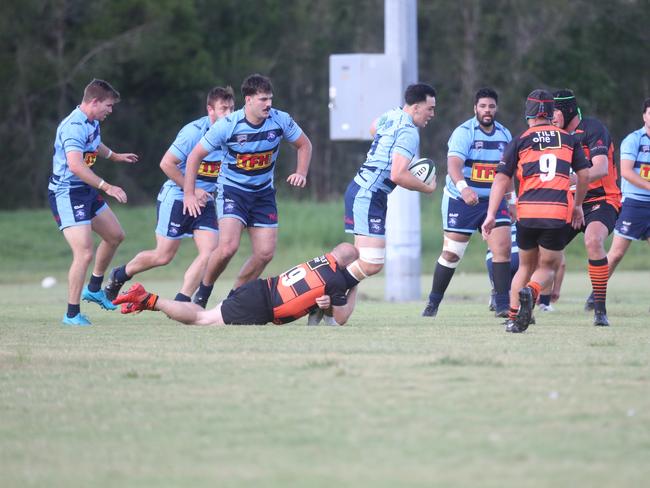 GCDRU round 2. Helensvale vs. Coomera. 1st Grade. 13 April 2024 Helensvale Picture by Richard Gosling