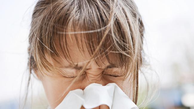 Generic photo of a woman with the flu shot. Picture: iStock