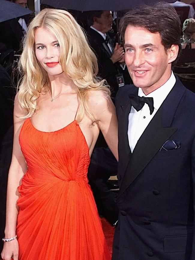 The non-exclusive tag appeared to ring true when it emerged Hurley had been spotted with British businessman Tim Jefferies, the ex of supermodel Claudia Schiffer. Picture: AP