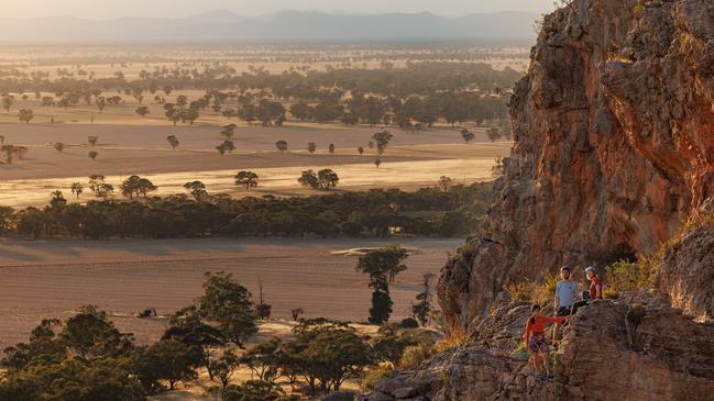 The town of Natimuk has been hit by plans to gut climbing at Mount Arapiles. Picture: Nadir Kinani