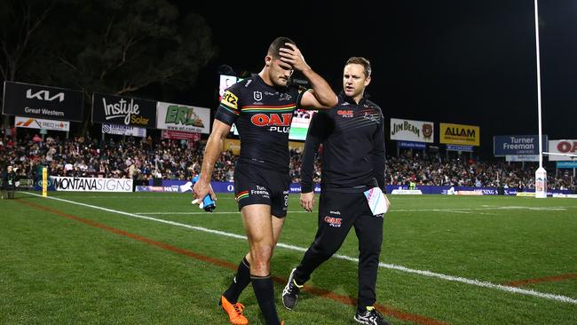 The Panthers are at full-strength this weekend with Nathan Cleary set to return from a hamstring injury. Picture; NRL Photos