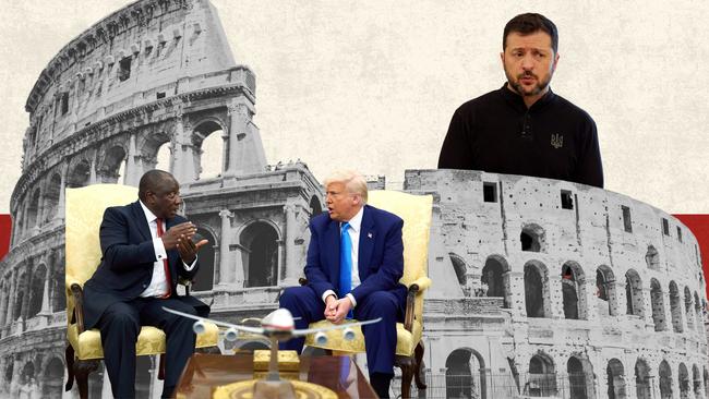 The Oval Office is the new Colosseum, where world leaders need to be prepared for anything.