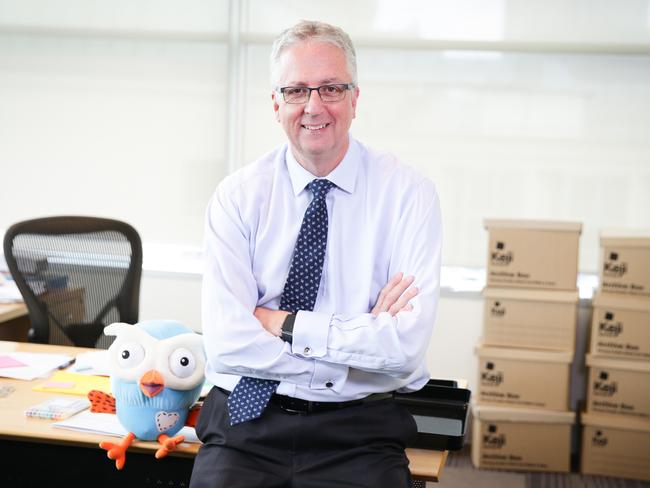 Mark Scott is looking forward to taking on the “important opportunity” of working for the NSW Education Department. Picture: Renee Nowytarger/The Australian