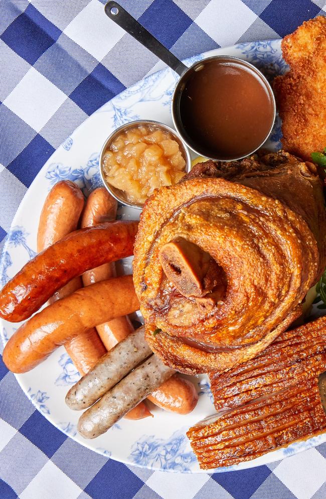 The Bavarian has created special meat platters for the occasion.