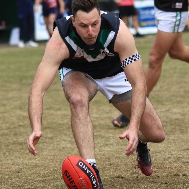 Donvale coach Kevin Collins is confident his group will rise again. Picture: Davis Harrigan
