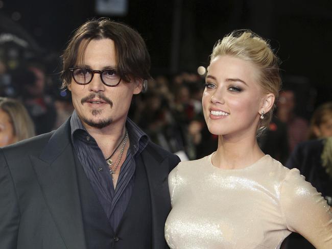 Johnny Depp’s recent outgoings included a payout to ex-wife Amber Heard. Picture: AP Photo/Joel Ryan, File