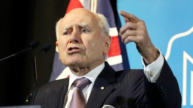 Former prime minister John Howard. Picture: Jane Dempster