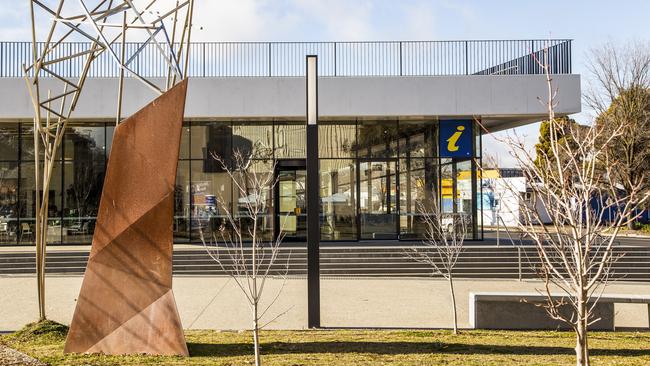 Facade of the Orange Regional Museum and Visitor Information Centre in Orange.