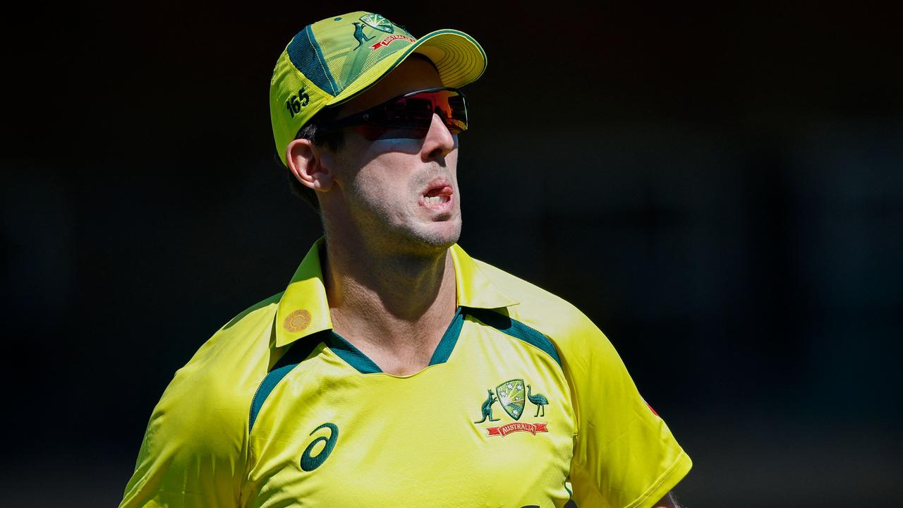 Mitchell Marsh could take Steve Smith’s spot at No.3 in the batting order. Picture: Phill Magakoe / AFP