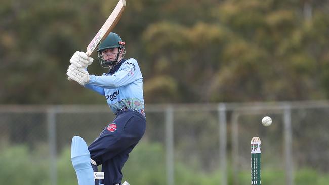 Archer Freeman. Charlestown v Newcastle City, SG Moore Cup round one at Kahibah Oval. Picture: Sue Graham