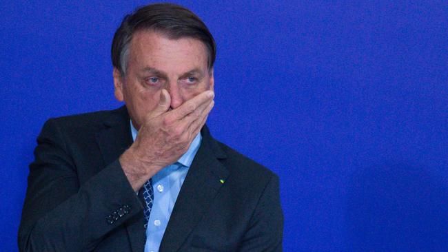 President Jair Bolsonaro has long been sceptical of a China-developed vaccine and insisted that Brazilians should not be used as ‘guinea pigs’ before its release. Picture: Getty Images