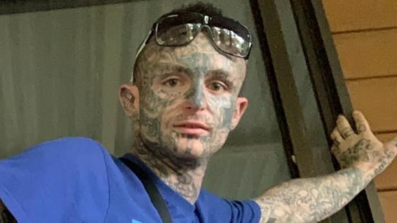 Heavily tattooed man ‘doing the right thing’ before stolen car crash