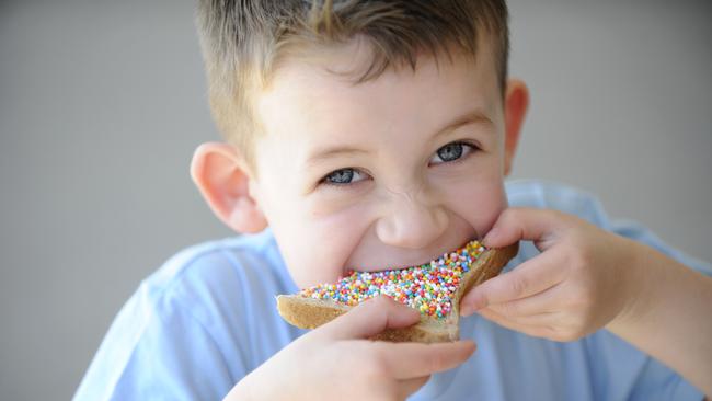 Have your mum serve fairy bread on wholemeal bread ... a sure-fire way to lose friends.