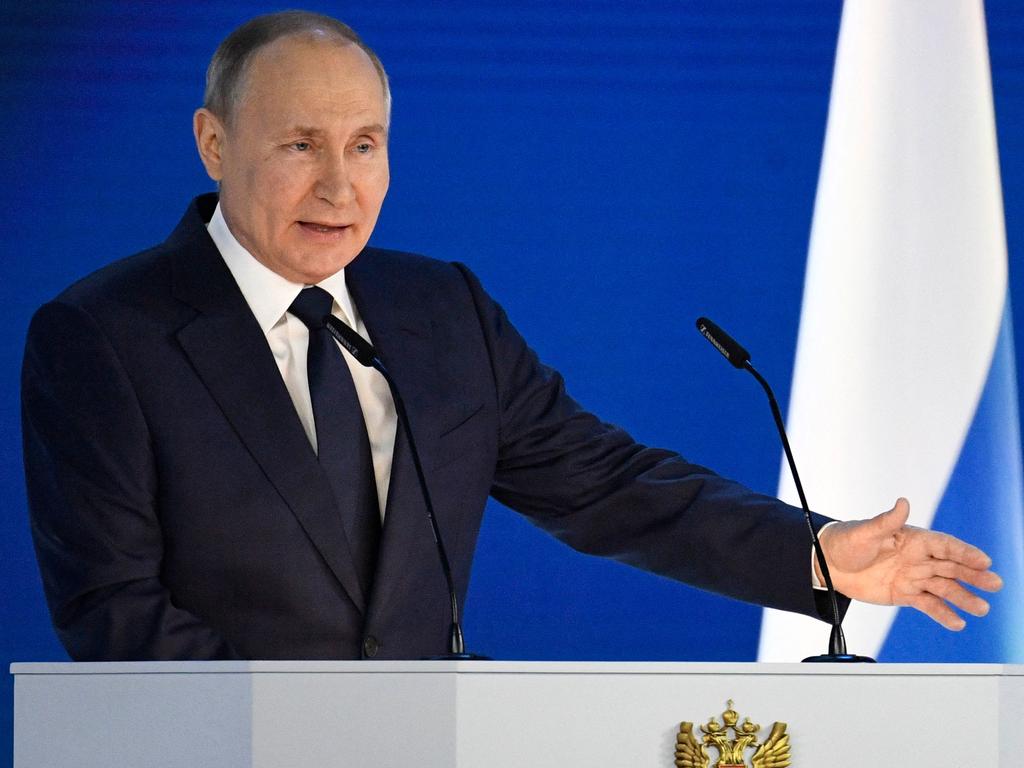 Russian President Vladimir Putin. Picture: AFP